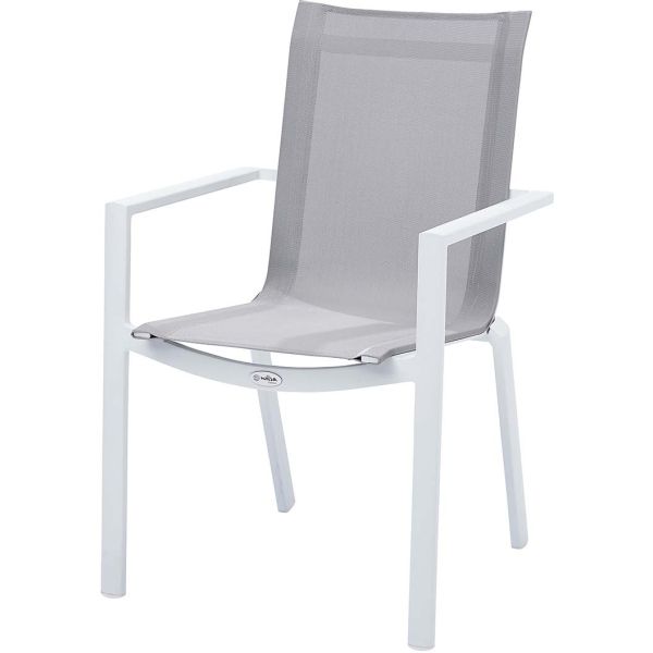 Salon de jardin en aluminium décor bois Tulum - WIS-0235