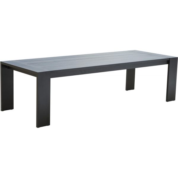 Salon de jardin en aluminium gris Ibiza 8 personnes - WILSA GARDEN
