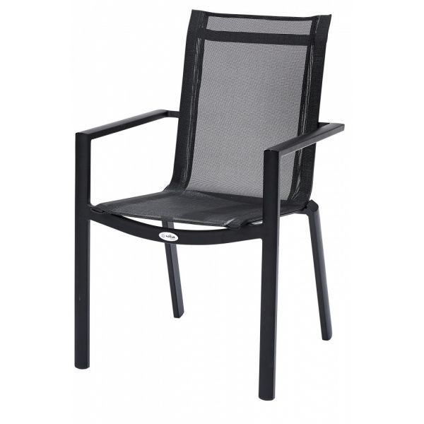 Salon de jardin en aluminium gris Ibiza 8 personnes - WIS-0213