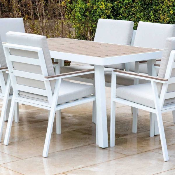 Salon de jardin en aluminium 6 personnes Turquia - 