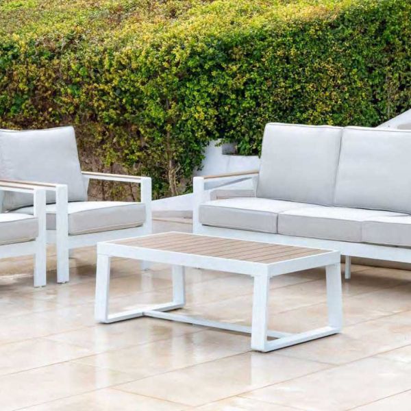 Salon de jardin détente en aluminium 5 places Turquia