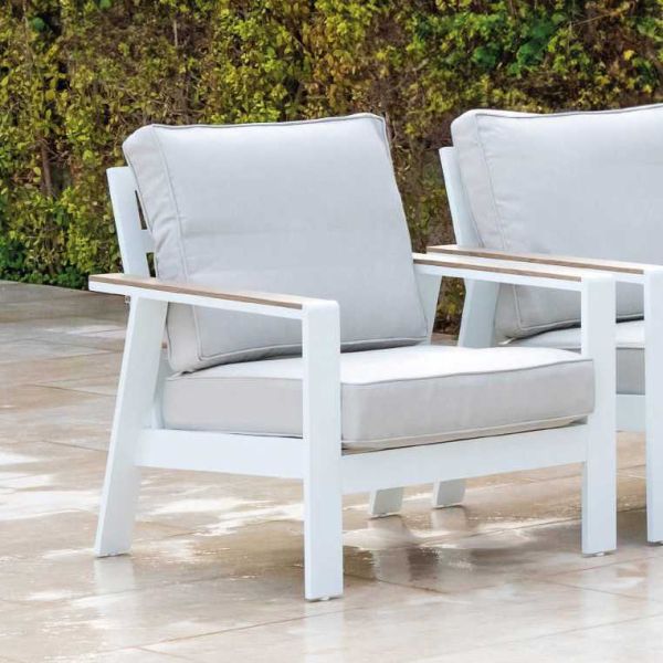 Salon de jardin détente en aluminium 5 places Turquia - 