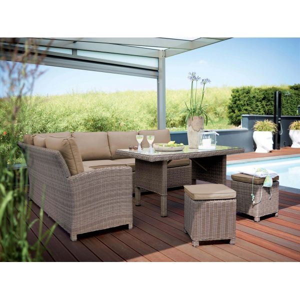 En Résine Jardin Tressée Marbella De Salon 8OmnNwv0y