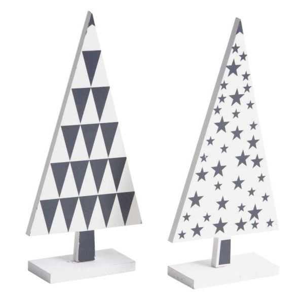 Sapin en bois laqué à motifs - AUBRY GASPARD