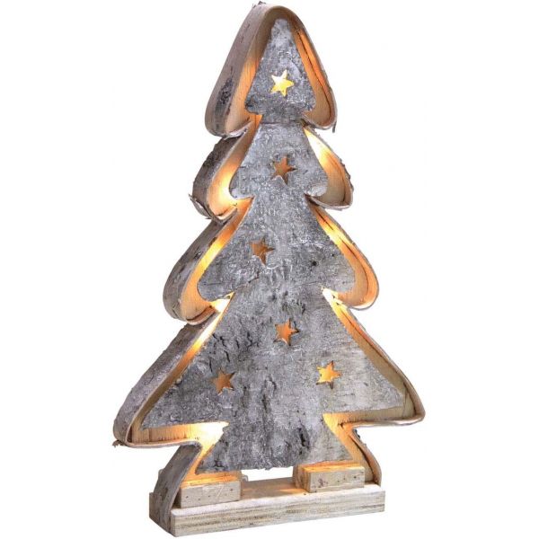 Sapin décoratif en bouleau avec led