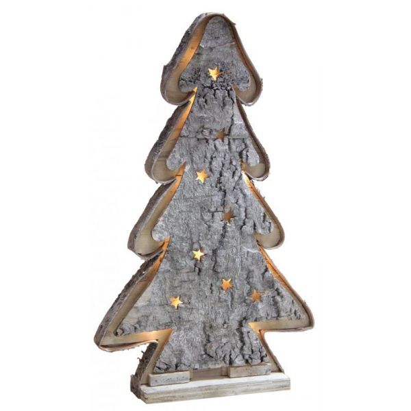 Sapin décoratif en bouleau avec led