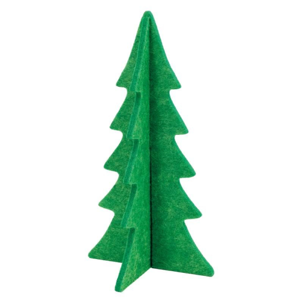 Sapin en feutrine verte - AUB-7226
