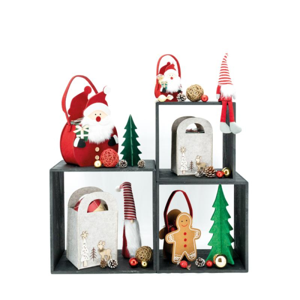 Sapin en feutrine verte - 6