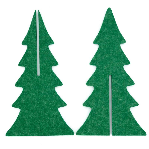 Sapin en feutrine verte - 19,90