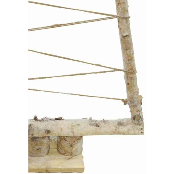 Sapin minimaliste en bouleau et corde - AUB-4442