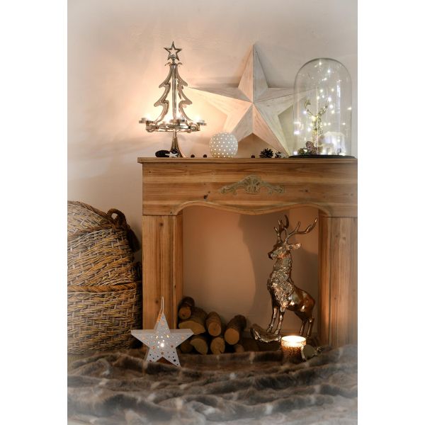 Sapin porte bougie en aluminium - AUBRY GASPARD