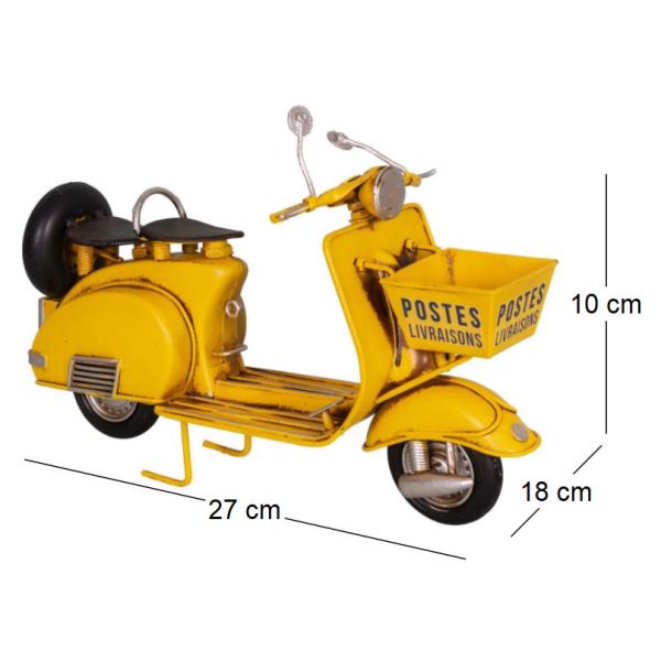 Scooter décoratif en métal Livraisons - 42,68