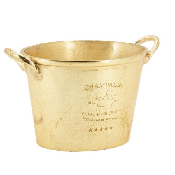 Seau à champagne doré - AUB-4857