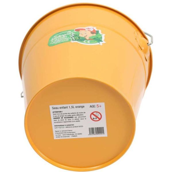 Seau pour enfant en métal Gary - 15,90
