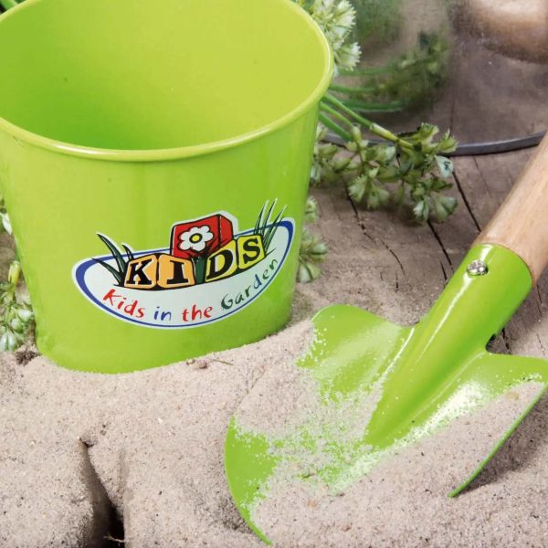 Seau pour enfant en zinc - KIDS IN THE GARDEN