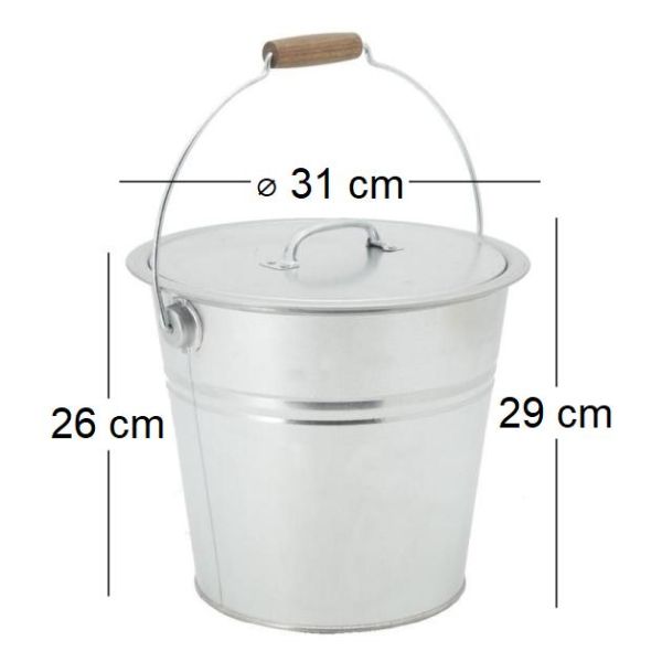 Composteur en métal galvanisé - AUB-6469