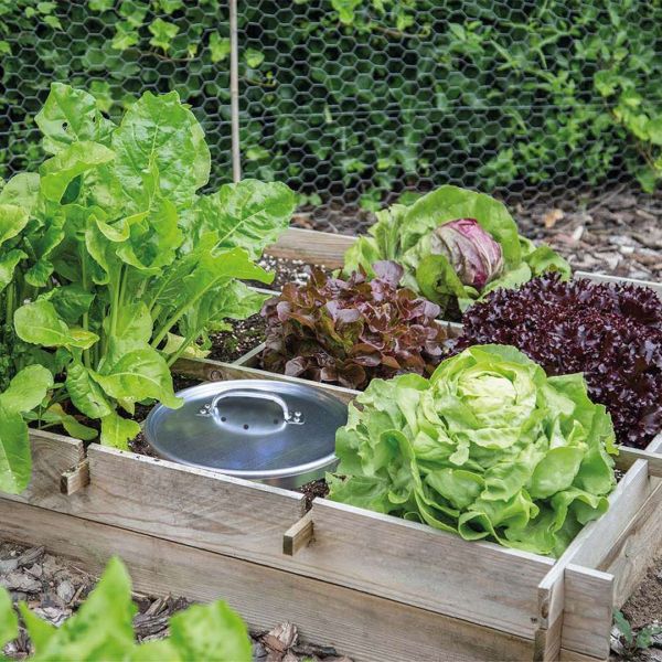 Seau vermicomposteur en acier galvanisé 5 Litres - GUILLOUARD