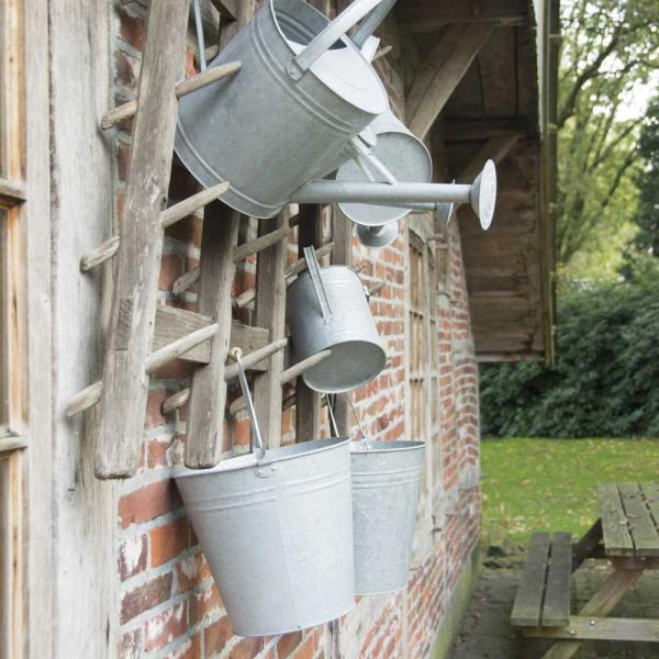 Seau en zinc patiné Tradition - ESSCHERTS GARDEN