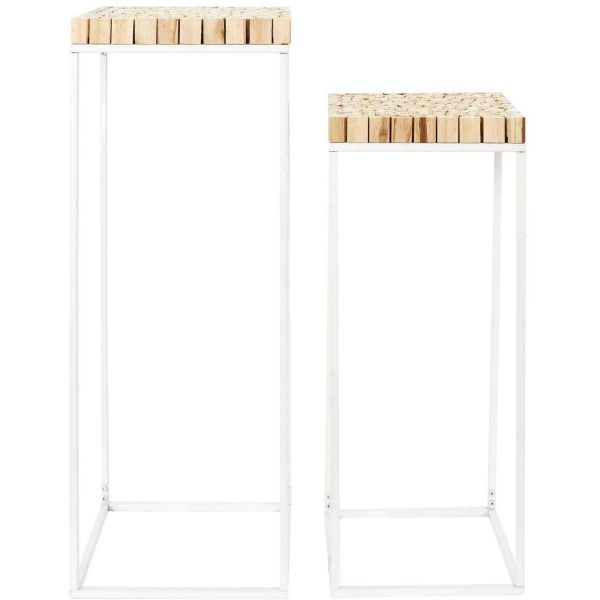 Sellette gigogne rondin (Lot de 2) - CMP-5150