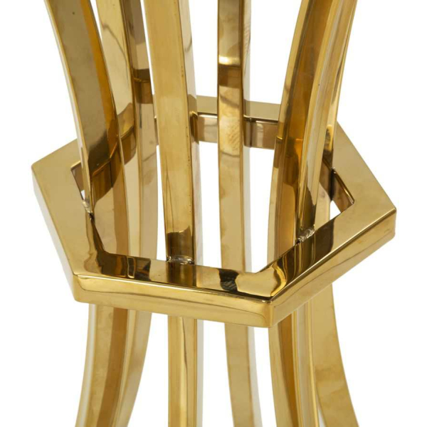 Sellette en métal et verre Shanty 40 x 81 cm - 7