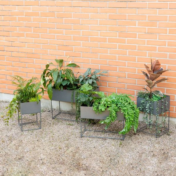 Sellettes de jardin en métal (Lot de 2) - AUBRY GASPARD