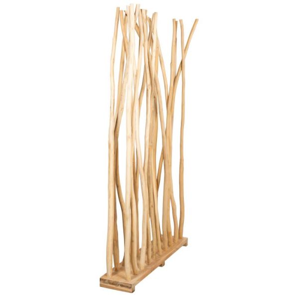 Paravent en branches de teck - AUBRY GASPARD