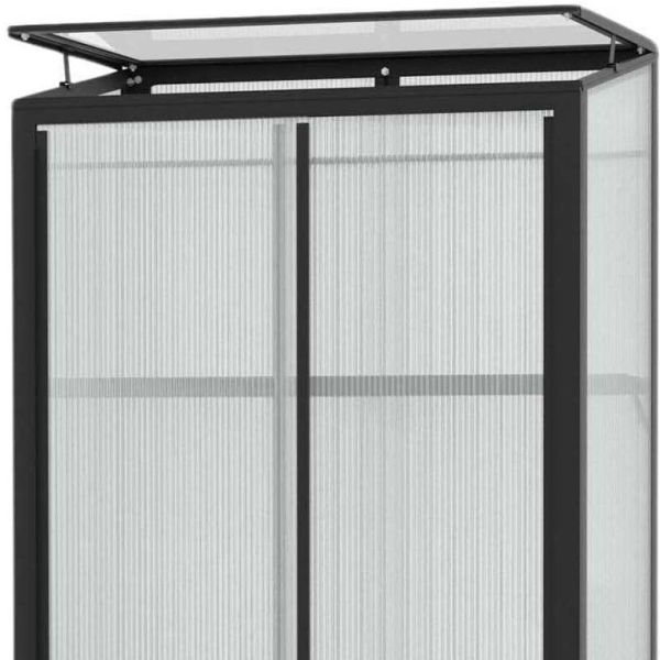 Serre de balcon en polycarbonate 4 mm et aluminium Polis - VIT-0199