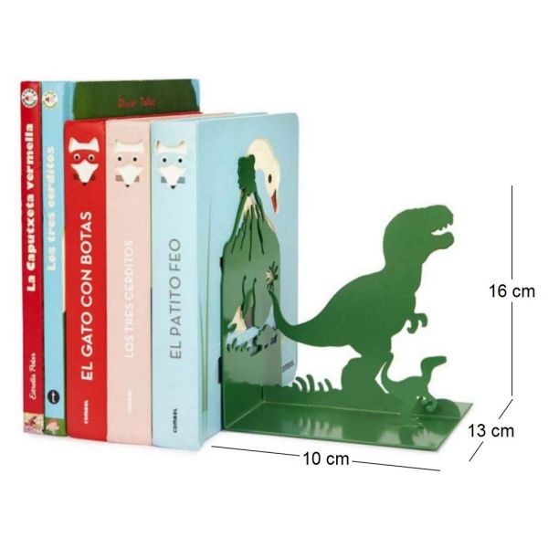 Serre-livres en métal Jurassic - BAL-0255