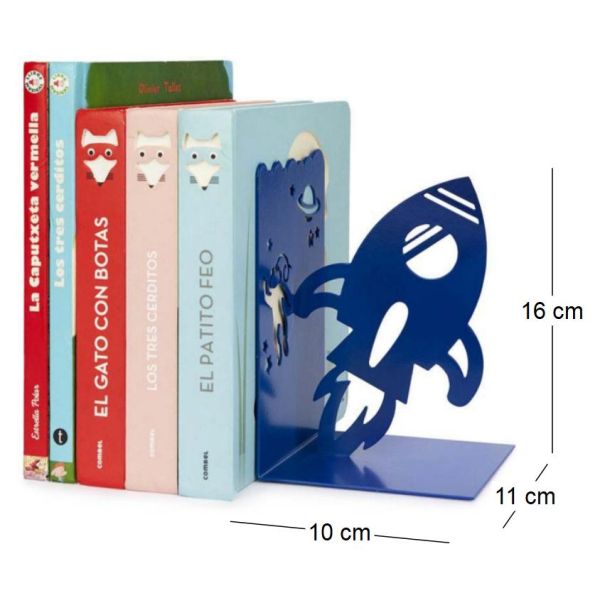 Serre-livres en métal Space Walk - BAL-0257