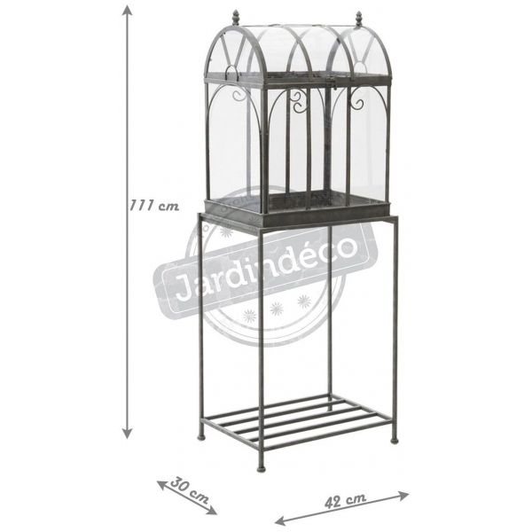 Serre en métal vieilli - AUBRY GASPARD