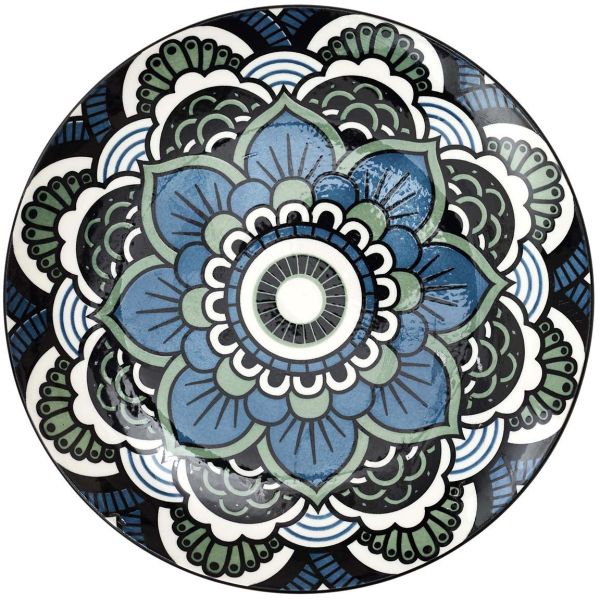 Service 18 pièces en porcelaine Mandala - 5