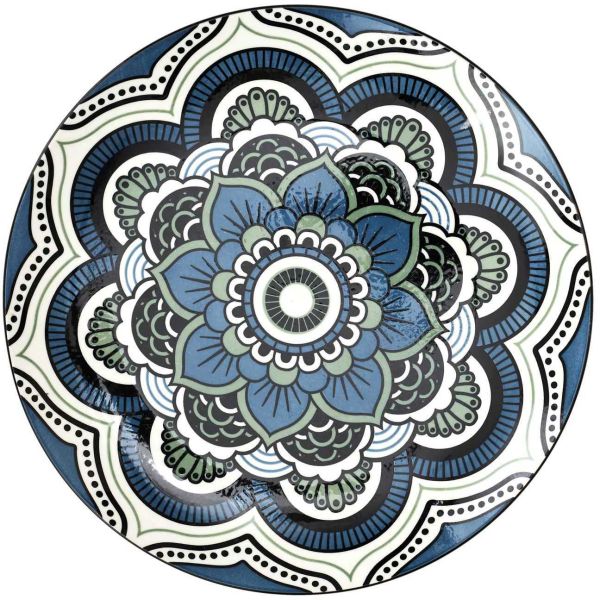 Service 18 pièces en porcelaine Mandala - CMP-4150