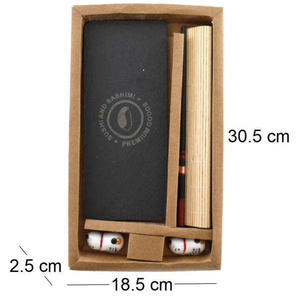 Service à sushi 6 pièces - SIL