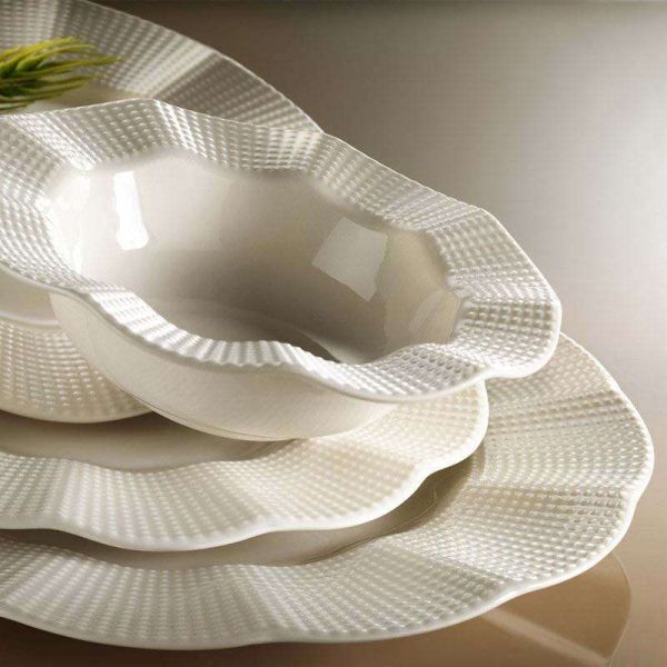 Service de table en porcelaine Romance 24 pièces - HANAH HOME