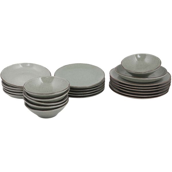 Service de table en porcelaine Spot 24 pièces