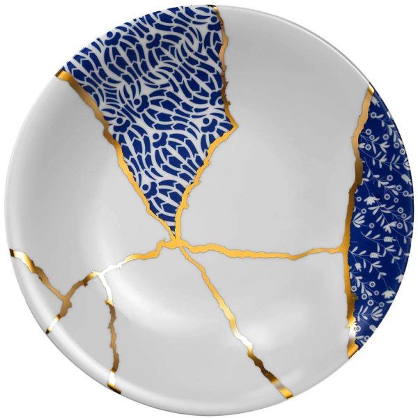 Service de table en porcelaine à motifs Break 28 pièces - ASI-0310