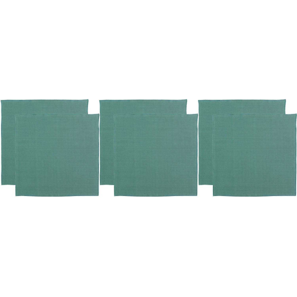 Serviette de table en coton recyclé Yuna (Lot de 6)