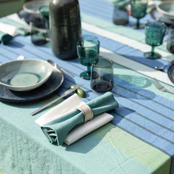 Serviette de table en coton recyclé Yuna (Lot de 6) - SDE-0907