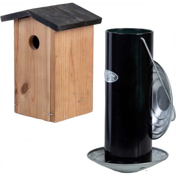 Set abri mangeoire et graines oiseaux - BEST FOR BIRDS