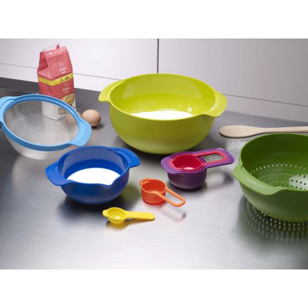 Set bols et passoires Nest Plus 9 Set - Joseph Joseph