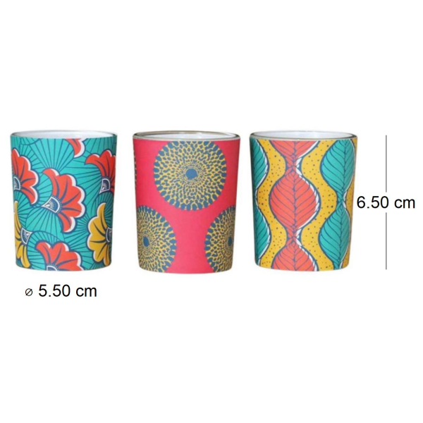 Set de 3 bougies parfumées Votives Batik - 7