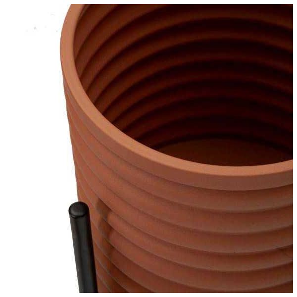 Set de 3 cache-pots en métal Milly - 7