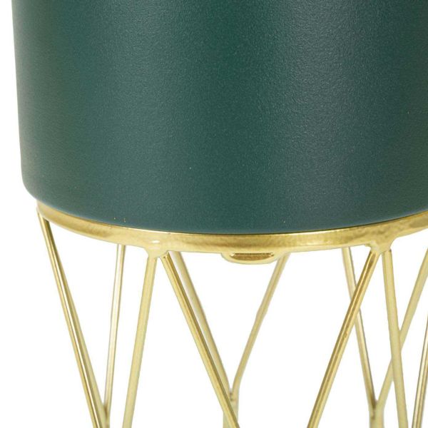 Set de 2 cache-pots en métal coloré Grent - 5