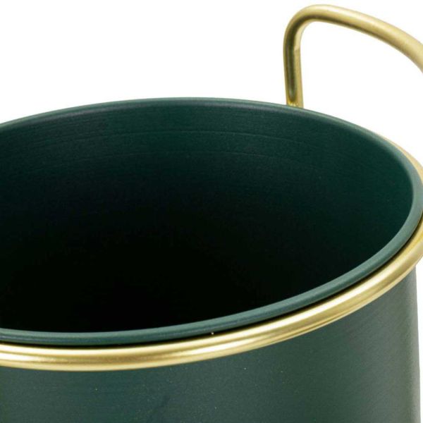 Set de 2 cache-pots en métal coloré Grent slim - 6