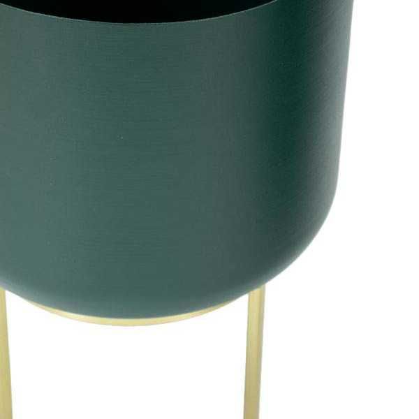Set de 2 cache-pots en métal coloré Grent sour - 7