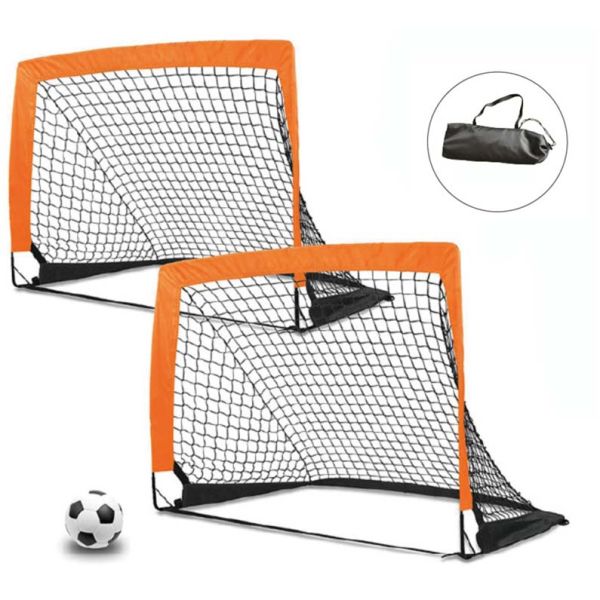 Set de 2 cages de foot 120 x 90 cm Challenge