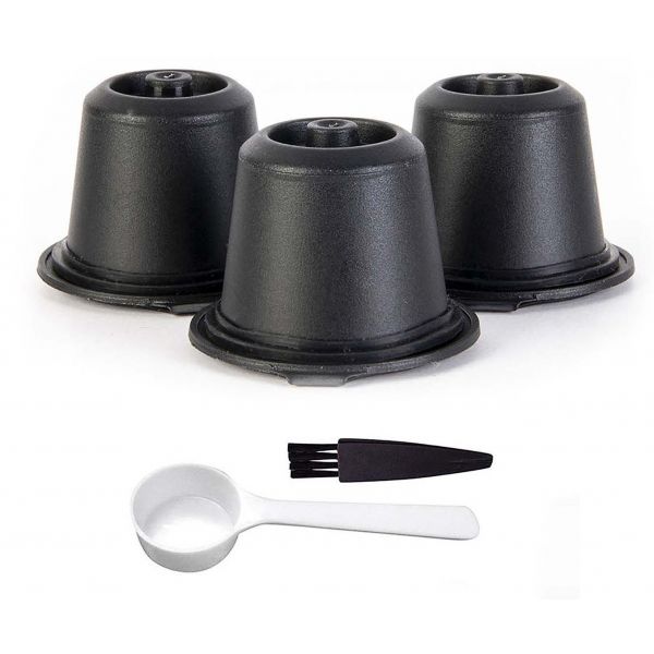 Set de 3 capsules réutilisables compatibles Nesporesso