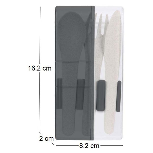 Set de couverts à emporter Eco concept - 3,24