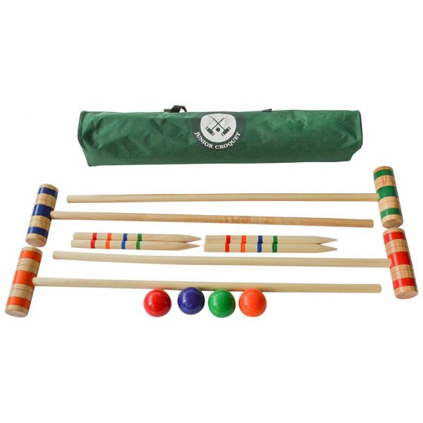 Set de croquet enfant en bois