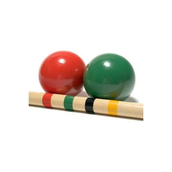 Set de croquet familial en bois - TRA-0130